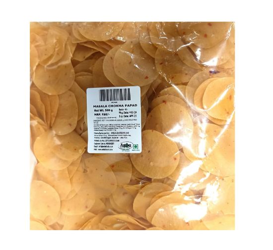 Picture of Amba Masala Chokha Papad 500 gm