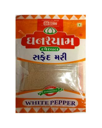 Picture of Ghanshyam White Pepper Powder 50gm