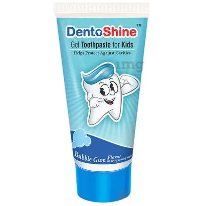 Picture of DentoShine Bubblegum Gel Toothpaste for Kids 80g