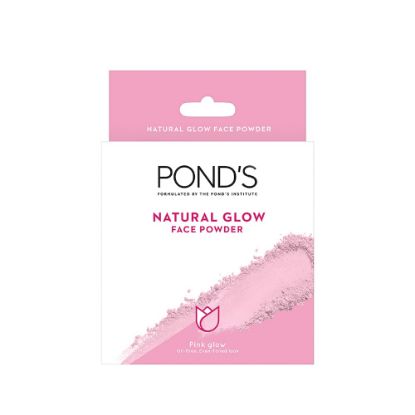 Picture of POND's Natural Glow Face Matte Powder For Normal Skin, Pink Glow - 30G