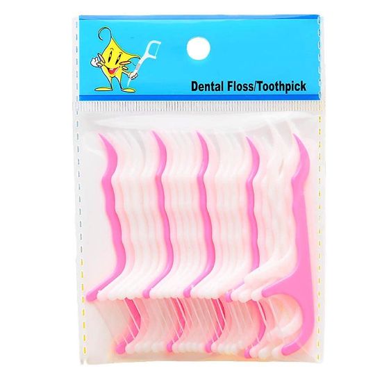 Picture of Dental Floss Toothpick 