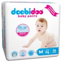 Picture of Doobidoo Premium Baby Pants (M) 16 count (7 - 12 kg)