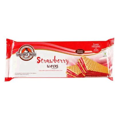 Picture of Gourmet's Delite Strawberry Wafers 130g