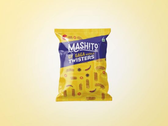 Picture of Mashito Go Gaga Masala Twisters 90g