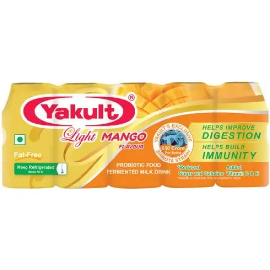 Picture of Yakult Mango | Probiotic Fermented Milk Drink, 325 ml