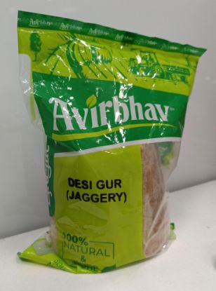 Picture of Avirbhav Desi Gur (Jaggery) 900g