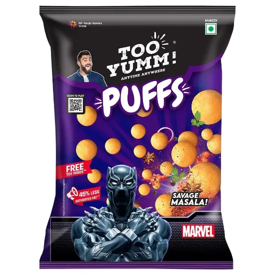 Picture of Tooyumm Puff Masala Black Panther 75g