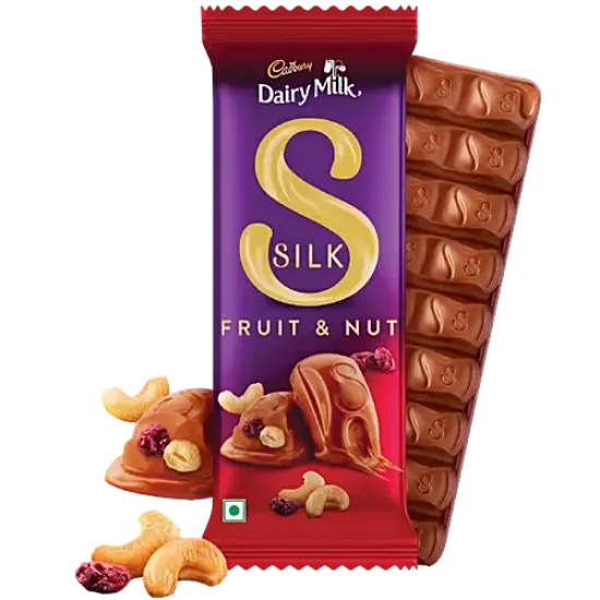 Picture of Cadbury Dairy Milk Silk Fruit & Nut Chocolate Bar, 137g